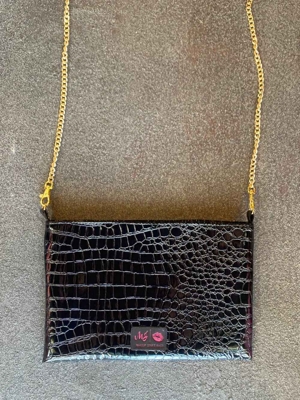 Midnight Gator Crossbody